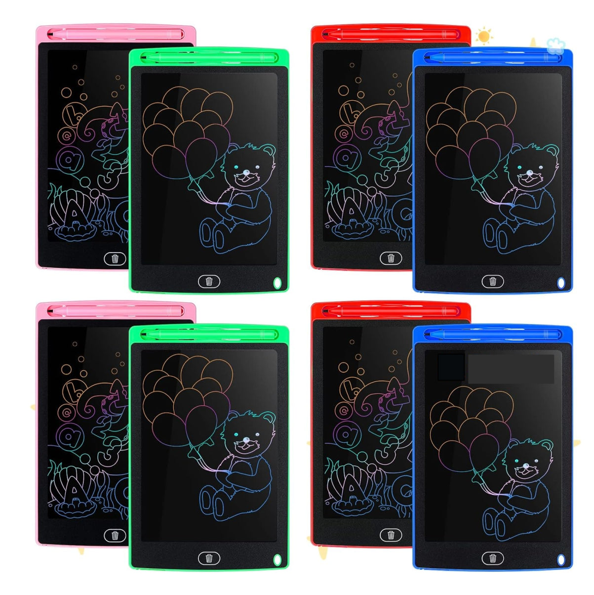 Tablero Pizarra Mágica Niños Lcd 12pulga