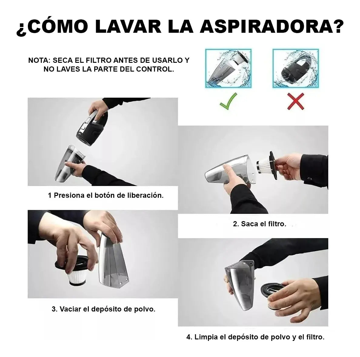 ASPIRADORA DE MANOINALAMBRICA
